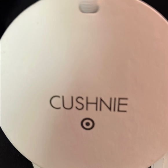 NWT CUSHNIE Black Slip Dress Size 6 - Bow at Back Neck - Picture 7 of 8